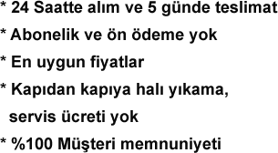 İnönü Halı Yıkama