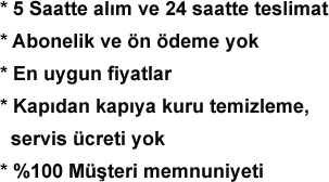 Taycılar Ütüleme Hizmeti